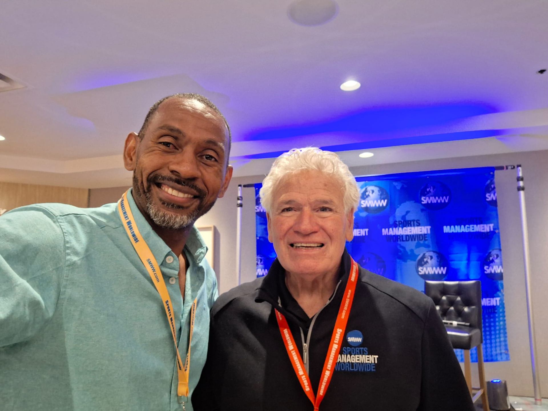 Avec le Dr. Lynn Lashbrook — Fondateur & Président de SMWW